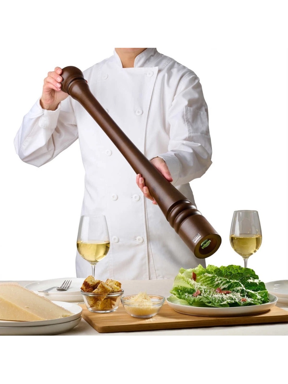 Trudeau Wood Pepper Mill Large 31 inch